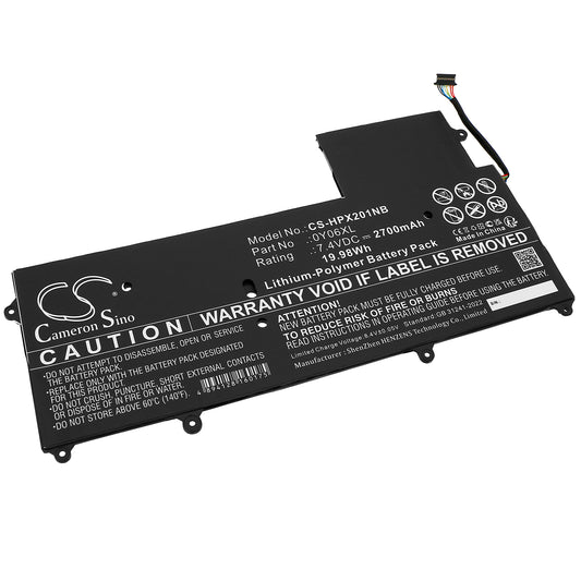Replacement Battery for HP Ultrabook L5G46EA – Notebook, Laptop – 2700mAh / 7.4V