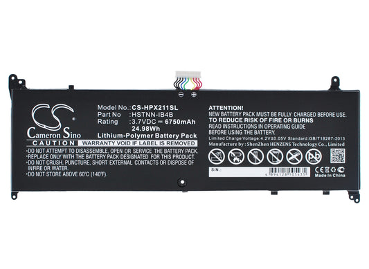 Replacement Battery for HP Envy X2 11 – Tablet – 6750mAh / 3.7V - image 1