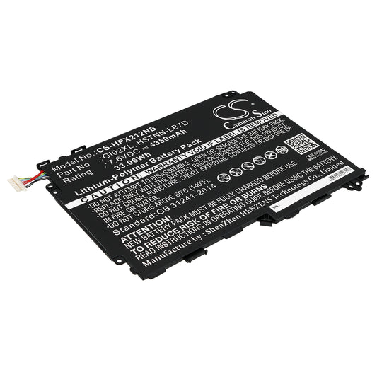 Replacement Battery for HP Pavilion X2 12 – Notebook, Laptop – 4350mAh / 7.6V