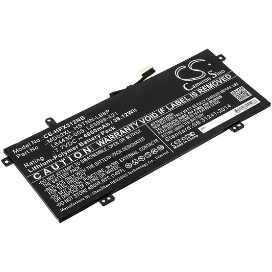 Replacement Battery for HP Chromebook X360 12B-CA0000NG – Notebook, Laptop – 4950mAh / 7.7V - image 1
