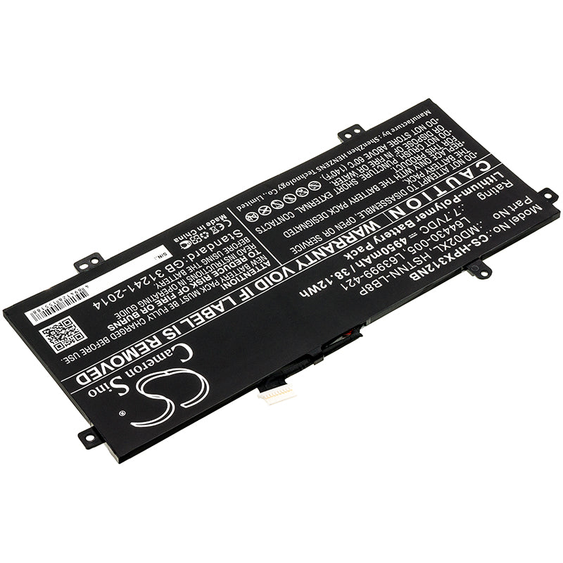 Replacement Battery for HP Chromebook X360 12B-CA0000NG – Notebook, Laptop – 4950mAh / 7.7V - image 2