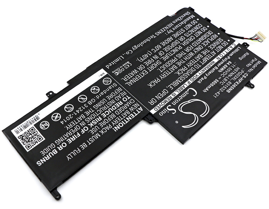 Replacement Battery for HP Spectre X360 15 – Notebook, Laptop – 5600mAh / 11.55V - image 2