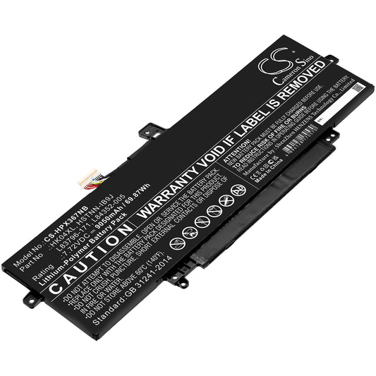 Replacement Battery for HP EliteBook X360 1040 G7 226Z2PA – Notebook, Laptop – 9050mAh / 7.72V