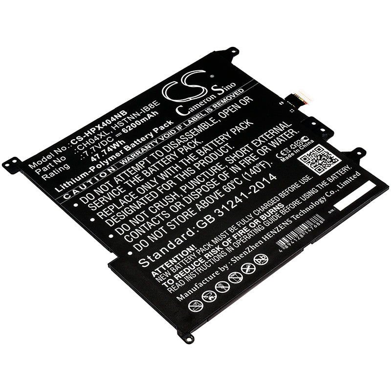 Replacement Battery for HP Chromebook X2 – Notebook, Laptop – 6200mAh / 7.7V - image 1