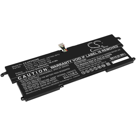 Replacement Battery for HP Elitebook X360 1020 G2-1eq23ea – Notebook, Laptop – 6300mAh / 7.7V