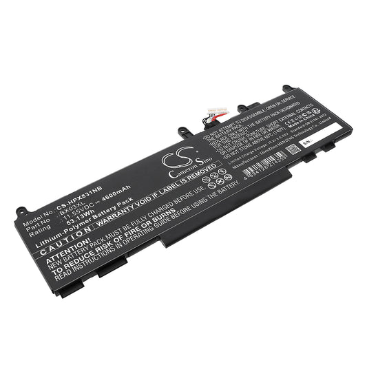 Replacement Battery for HP Elite X360 830 G11 2 In 1 – Notebook, Laptop – 4600mAh / 11.55V