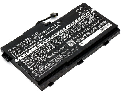 Replacement Battery for HP ZBook 17 G3 – Notebook, Laptop – 8300mAh / 11.4V - image 1