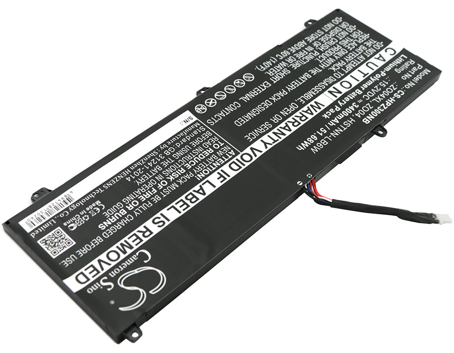 Replacement Battery for HP Zbook Studio G3 – Notebook, Laptop – 3400mAh / 15.2V - image 2