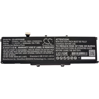 Replacement Battery for HP ZBook Studio G5 – Notebook, Laptop – 8200mAh / 11.55V - image 3
