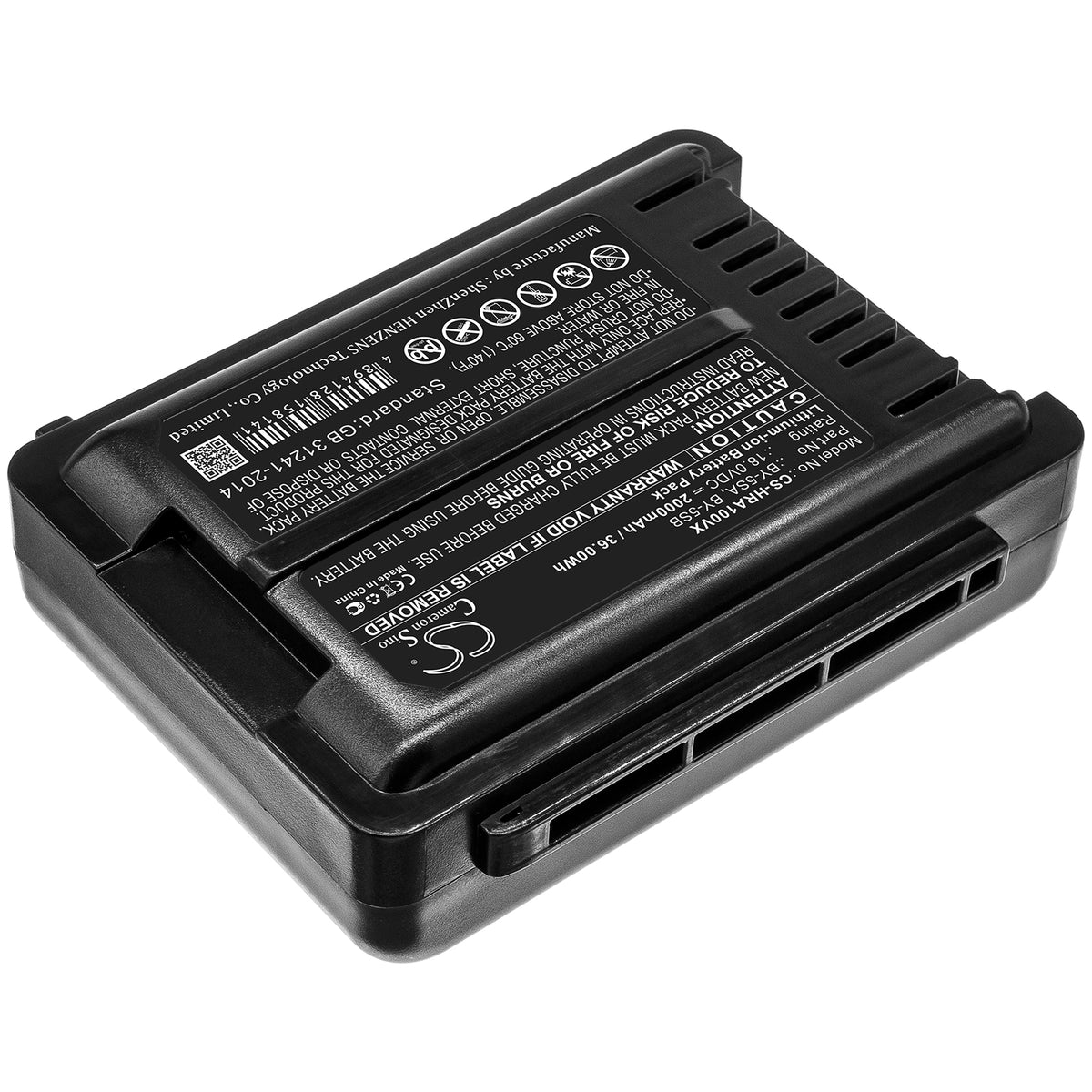 Replacement Battery for Sharp EC-A1R-P – Vacuum – 2000mAh / 18V