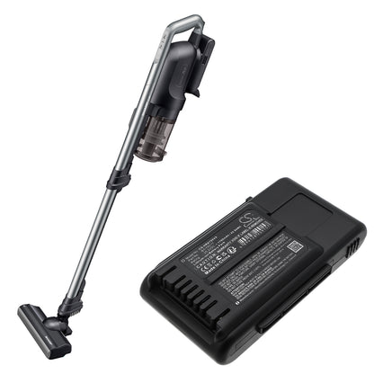 Replacement Battery for Sharp EC-SR8-B – Vacuum – 1700mAh / 25.2V