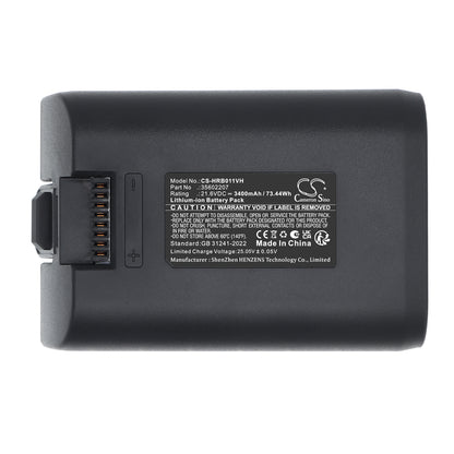 Replacement Battery for Hoover H-FREE 500 – Vacuum – 3400mAh / 21.6V