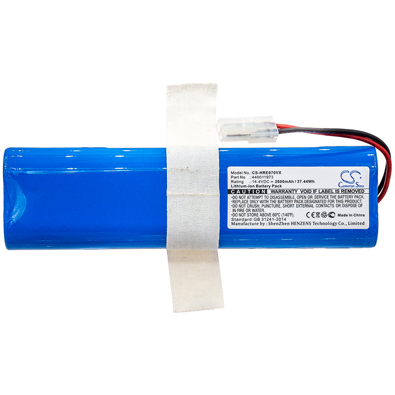 Replacement Battery for Hoover  BH70970, Rogue 970 Robot Vacuum, Rogue 970 Wi-Fi Connected, Rogue 970 Wi-Fi Connected Robo Vacuum – 2600mAh / 37.44Wh