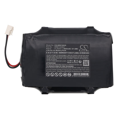 Replacement Battery for Hoover H-GO 700 – Vacuum – 4000mAh / 21.9V