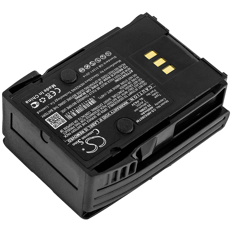 Replacement Battery for Harris  XL-185P – Two-Way Radio – 4800mAh / 35.52Wh / 7.4V