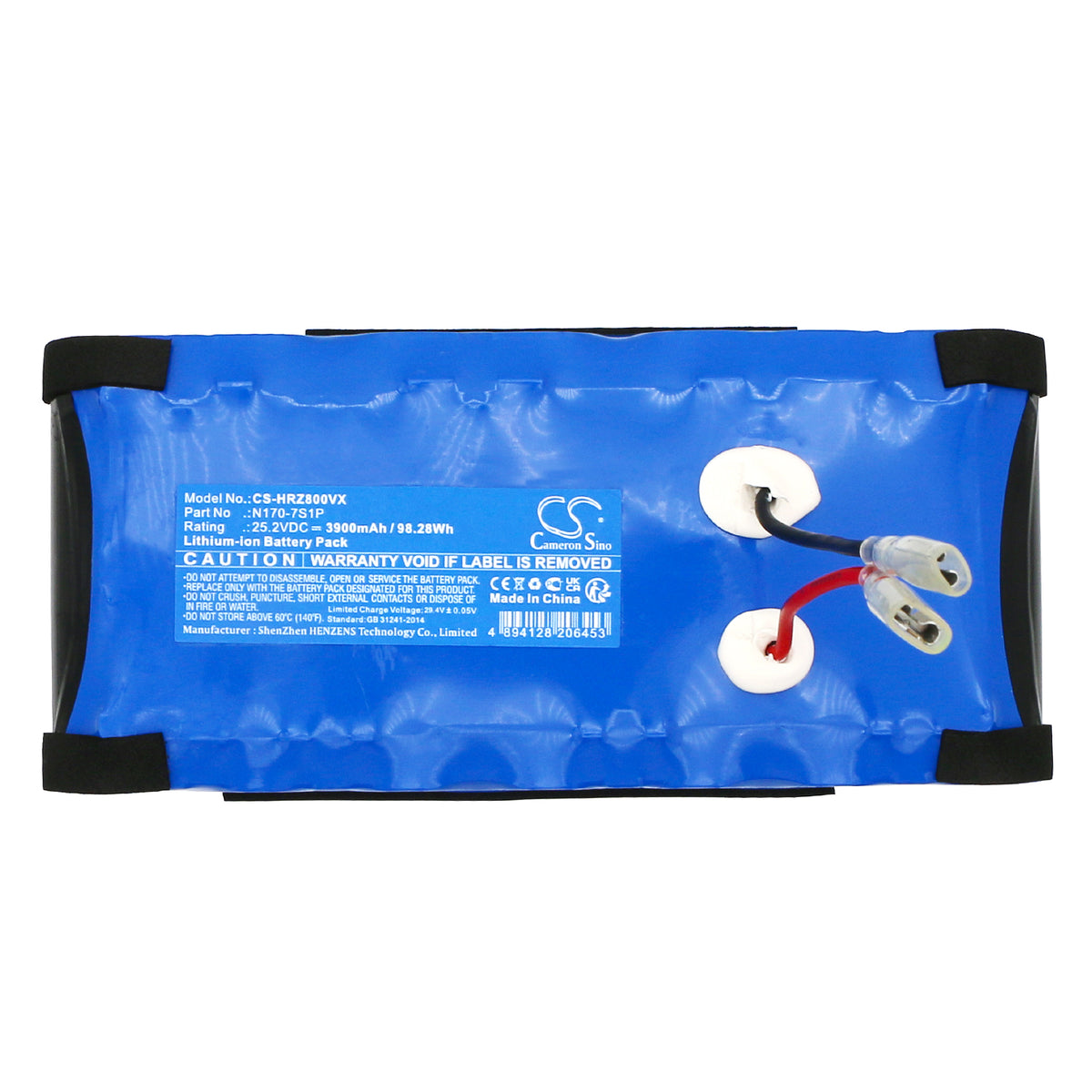 Replacement Battery for Haier Z9 Pro – Vacuum – 3900mAh / 25.2V