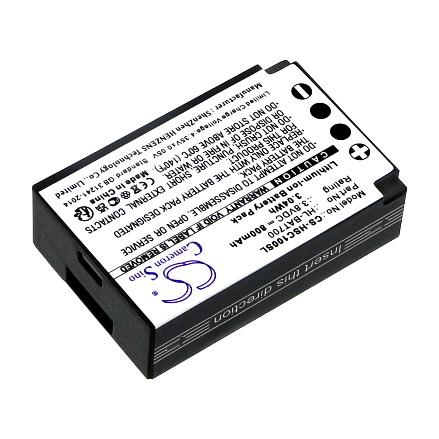 Replacement Battery for Hollyland Solidcom C1 – Wireless Headset – 800mAh / 3.8V - image 2