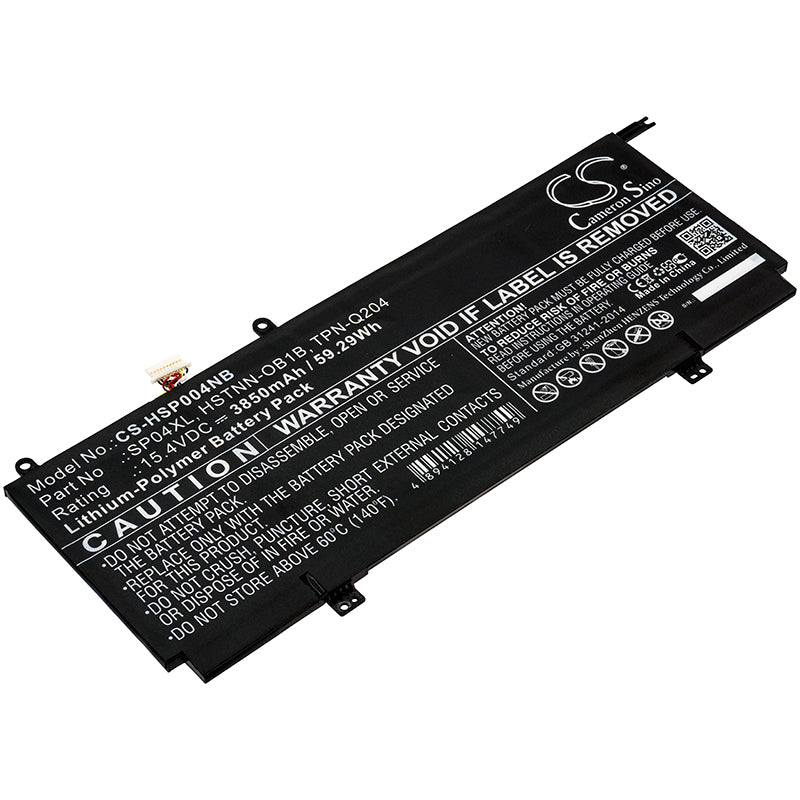 Replacement Battery for HP Spectre X360 13-AP0000NA – Notebook, Laptop – 3850mAh / 15.4V - image 1