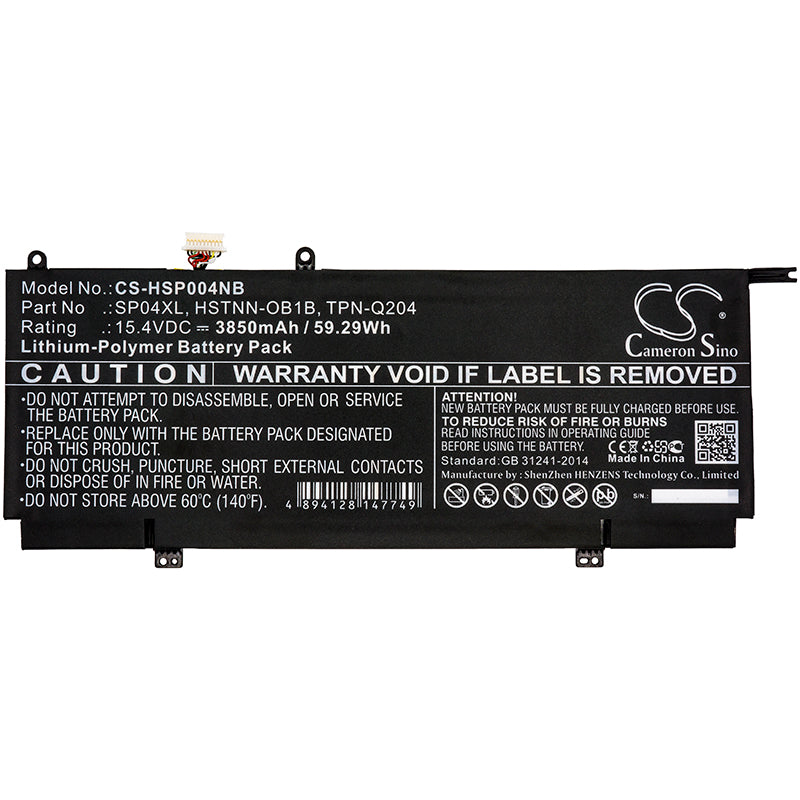 Replacement Battery for HP Spectre X360 13-AP0000NA – Notebook, Laptop – 3850mAh / 15.4V - image 3