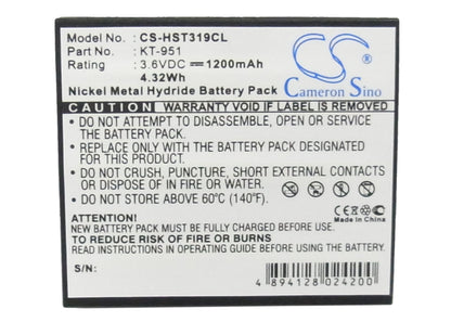 Replacement Battery for Loycom | Europhone | Olympia | Olycom | T-Plus | Hagenuk | Kathrein C200 – Cordless Phone – 1200mAh / 3.6V