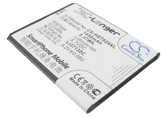 Replacement Battery for Hisense T912 – Mobile, SmartPhone – 1450mAh / 3.7V