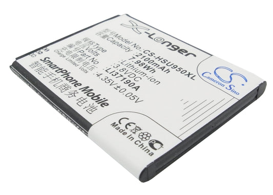 Replacement Battery for Hisense U950 – Mobile, SmartPhone – 2100mAh / 3.8V