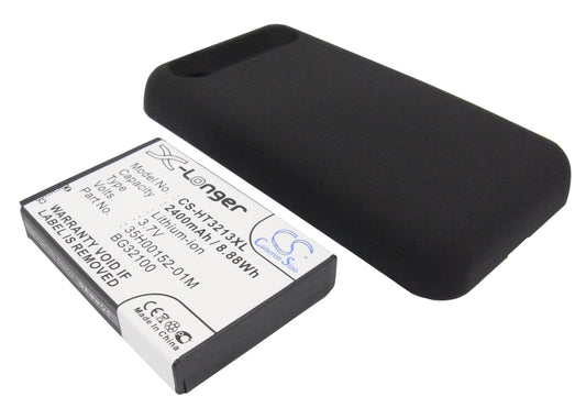 Replacement Battery for HTC Incredible S – Mobile, SmartPhone – 2400mAh / 3.7V