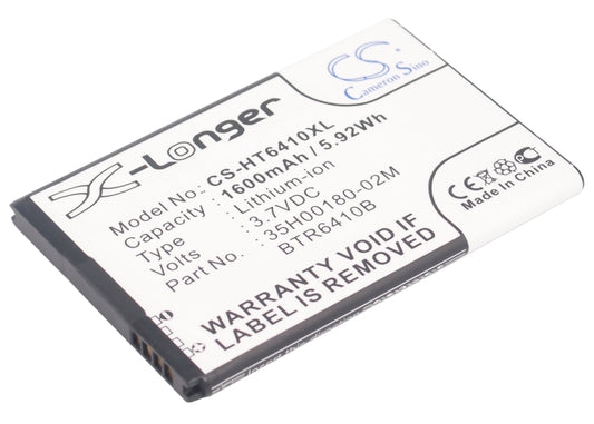 Replacement Battery for Verizon | HTC ADR6410 – Mobile, SmartPhone – 1600mAh / 3.7V