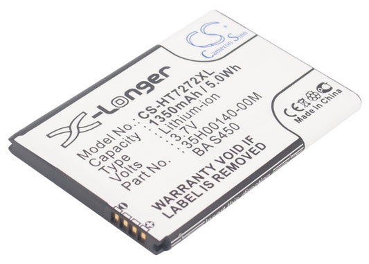 Replacement Battery for T-Mobile | HTC G2 – Mobile, SmartPhone – 1350mAh / 3.7V