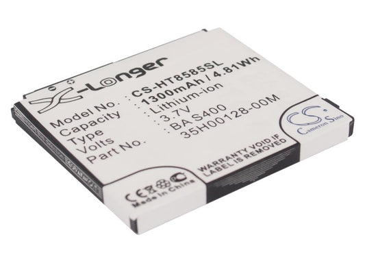 Replacement Battery for Dopod | T-Mobile | HTC T8588 – Mobile, SmartPhone – 1300mAh / 3.7V