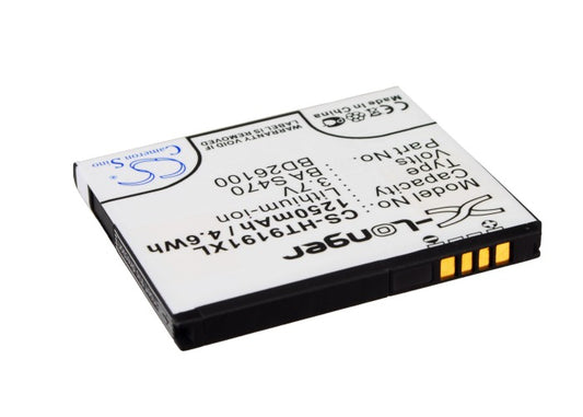 Replacement Battery for T-Mobile | HTC | AT&T myTouch HD – Mobile, SmartPhone – 1250mAh / 3.7V