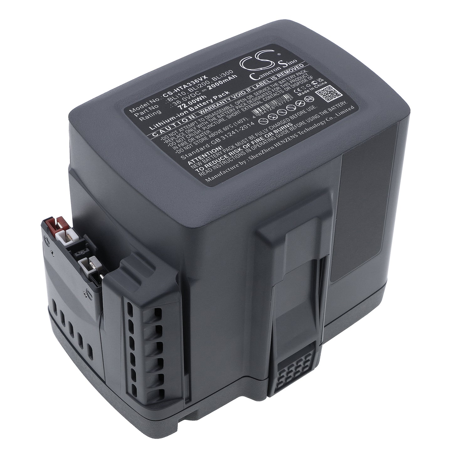 Replacement Battery for Husqvarna 110iL – 2000mAh / 72.00Wh
