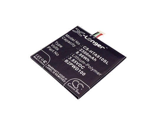 Replacement Battery for HTC One A9s – Mobile, SmartPhone – 2300mAh / 3.85V