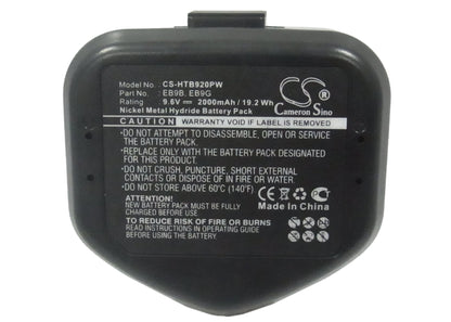 Replacement Battery for Hitachi CK 12D – Power Tool – 2000mAh / 9.6V