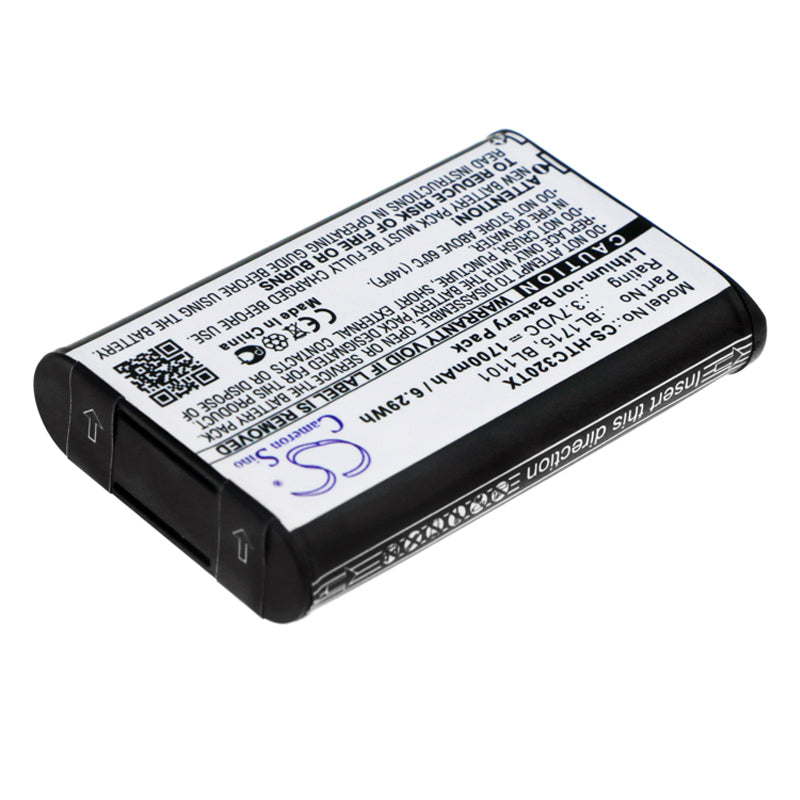Replacement Battery for HYT TC-320 – Two-Way Radio – 1700mAh / 3.7V - image 2