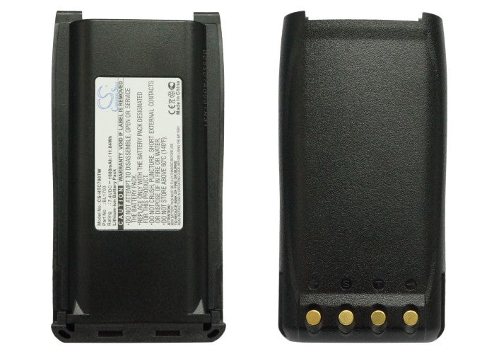 Replacement Battery for HYT  TC 800M – Two-Way Radio – 1600mAh / 11.84Wh / 7.4V
