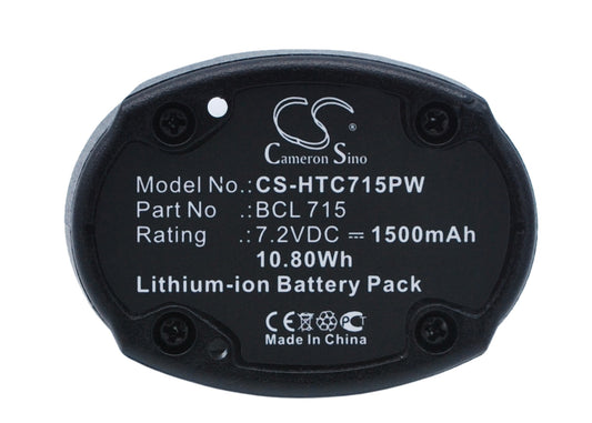 Replacement Battery for Hitachi WH7DL – Power Tool – 1500mAh / 7.2V