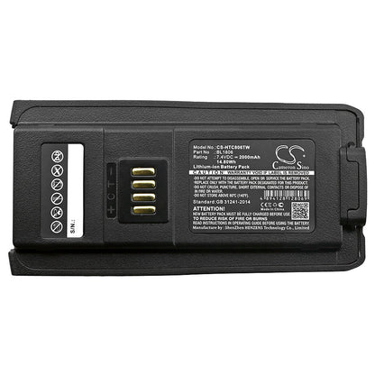 Replacement Battery for Hytera  PT580H – Two-Way Radio – 2000mAh / 14.80Wh / 7.4V