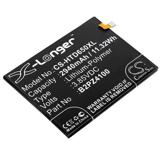 Replacement Battery for HTC Desire 650 4G – Mobile, SmartPhone – 2940mAh / 3.85V