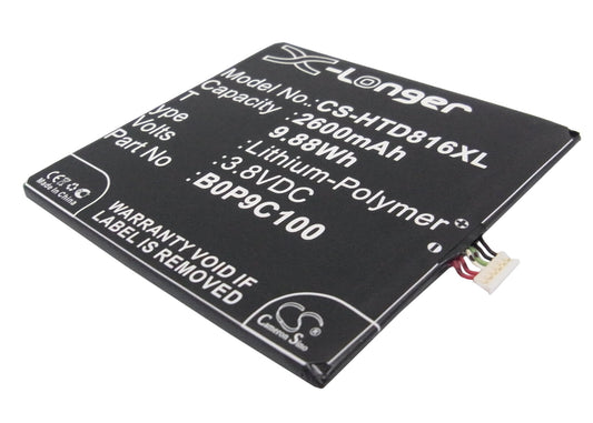 Replacement Battery for HTC A5 – Mobile, SmartPhone – 2600mAh / 3.8V