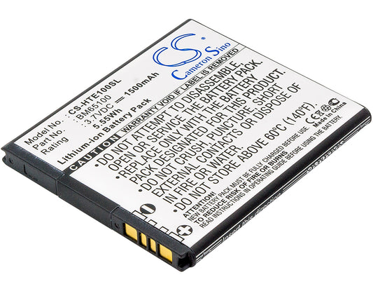 Replacement Battery for HTC e1 – Mobile, SmartPhone – 1500mAh / 3.7V