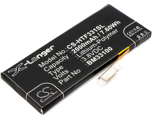 Replacement Battery for HTC First – Mobile, SmartPhone – 2000mAh / 3.8V