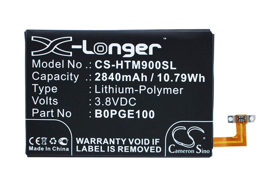 Replacement Battery for HTC M9 – Mobile, SmartPhone – 2840mAh / 3.8V