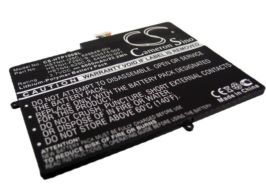 Replacement Battery for HP TouchPad 10 – Tablet – 6000mAh / 3.7V