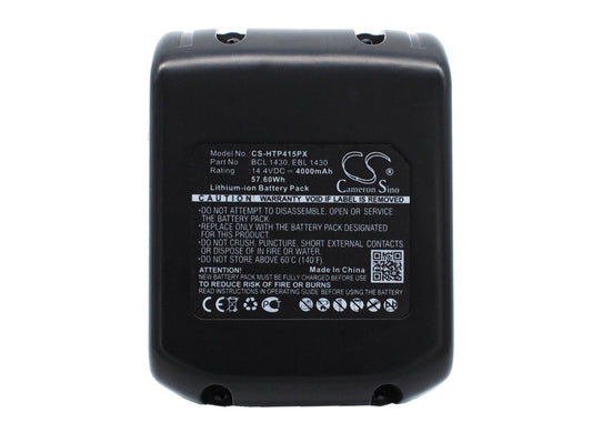Replacement Battery for Hitachi CJ 14DL – Power Tool – 4000mAh / 14.4V - image 1