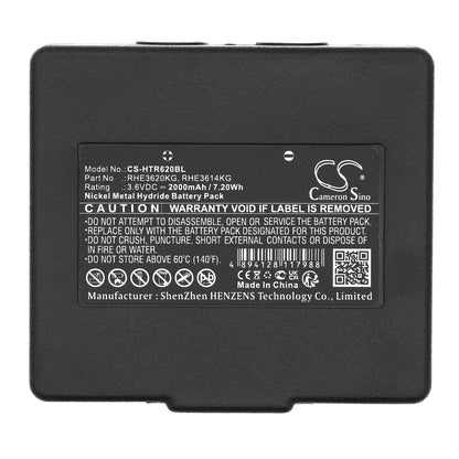 Replacement Battery for Hetronic  CS 434 – Crane Remote Control – 2000mAh / 7.20Wh / 3.6V