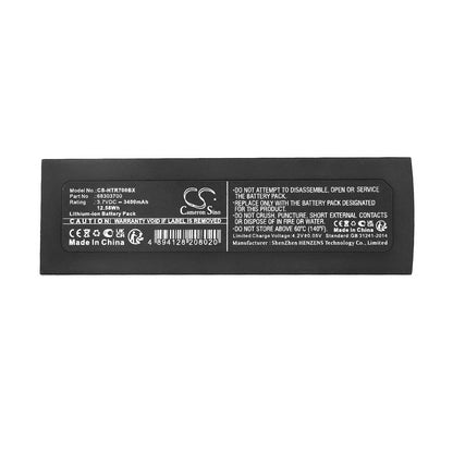 Replacement Battery for Hetronic  ERGO-S – Crane Remote Control – 3400mAh / 12.58Wh / 3.7V