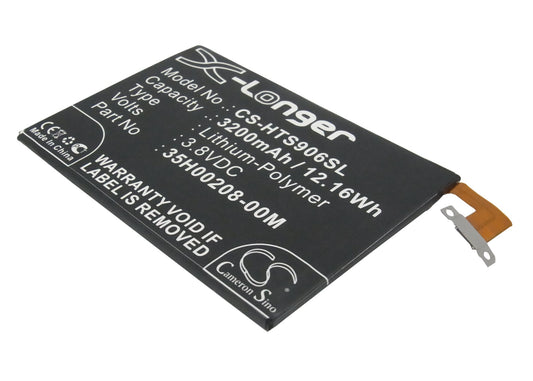 Replacement Battery for HTC Butterfly S – Mobile, SmartPhone – 3200mAh / 3.8V