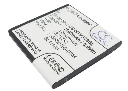 Replacement Battery for HTC Desire V – Mobile, SmartPhone – 1600mAh / 3.7V