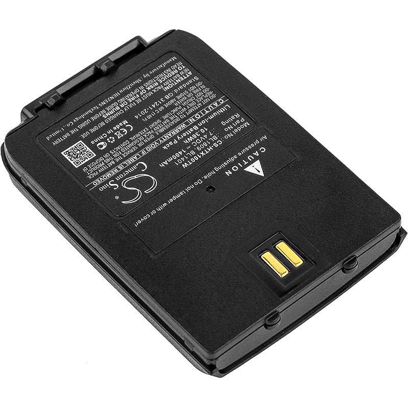 Replacement Battery for HYT  X1e – Two-Way Radio – 1400mAh / 10.36Wh / 7.4V